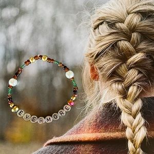 Taylor Swift Evermore Handmade Bracelet